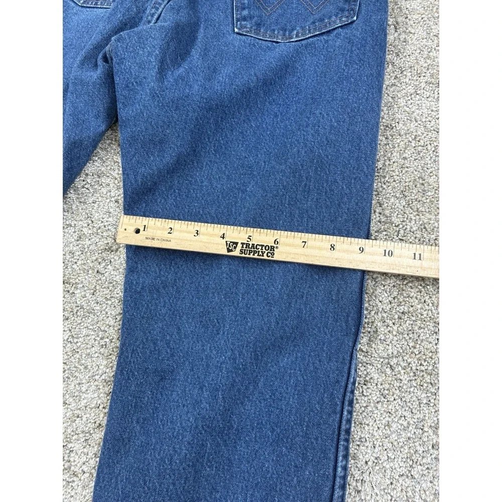Vintage Women's Wrangler 14MWZG High Rise Slim Fit USA Jeans Sz 9x34 #0393